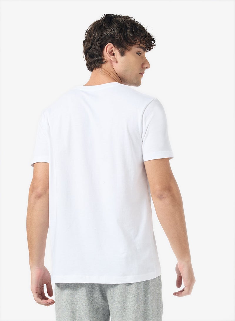 Seventy Five Basics Pack of 3 Round Neck T-Shirt - Image 5